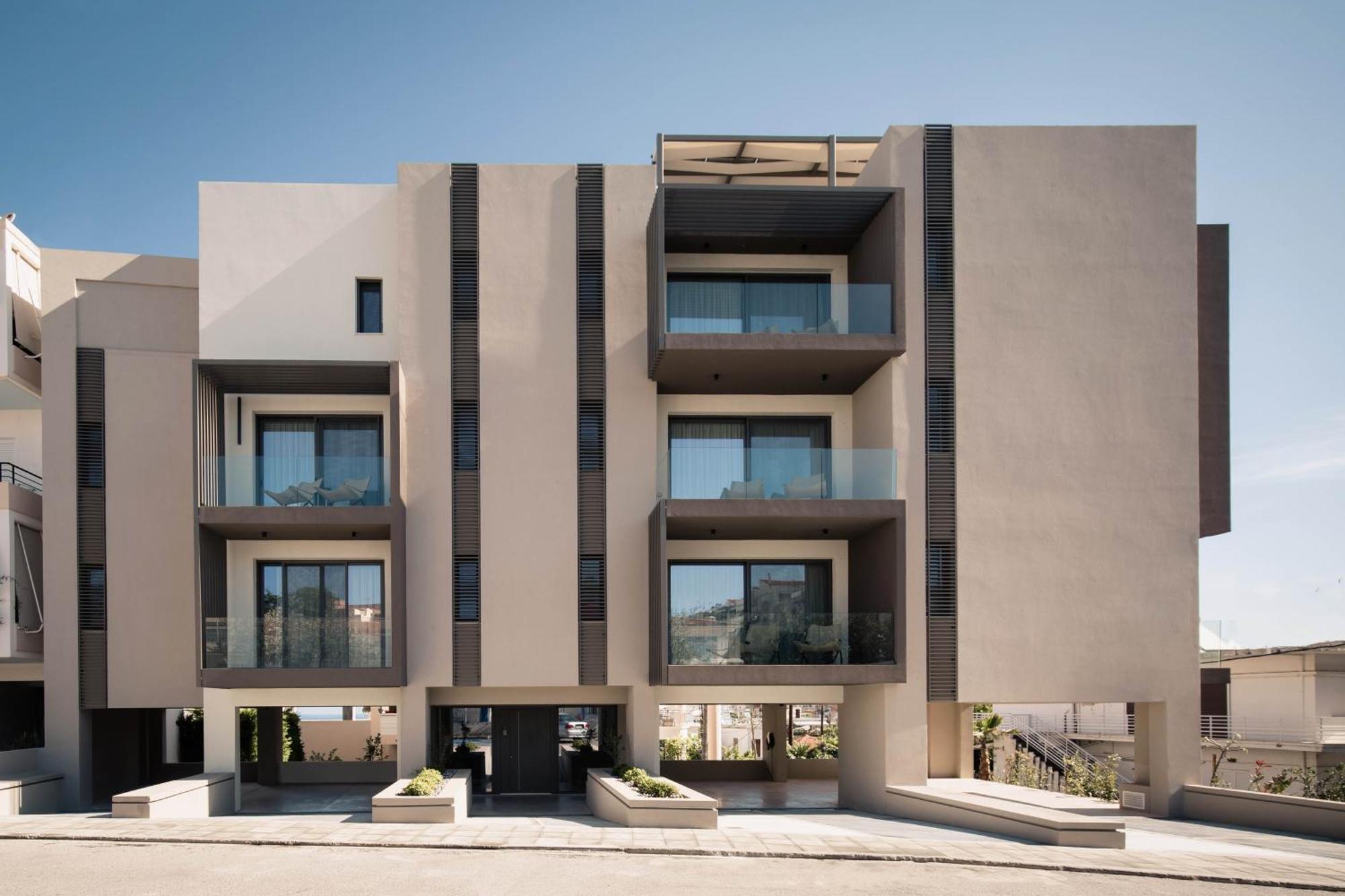 Chania Elegance Suites Chrissi Akti Chania Exterior foto