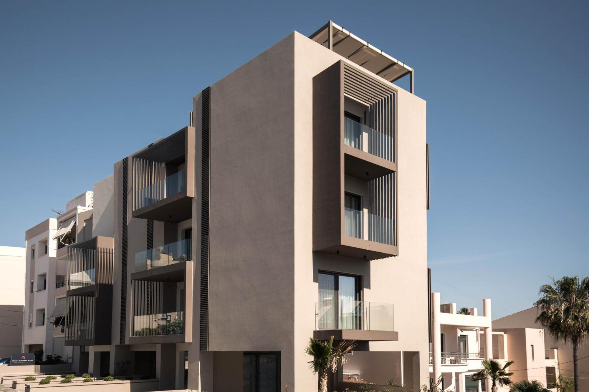 Chania Elegance Suites Chrissi Akti Chania Exterior foto