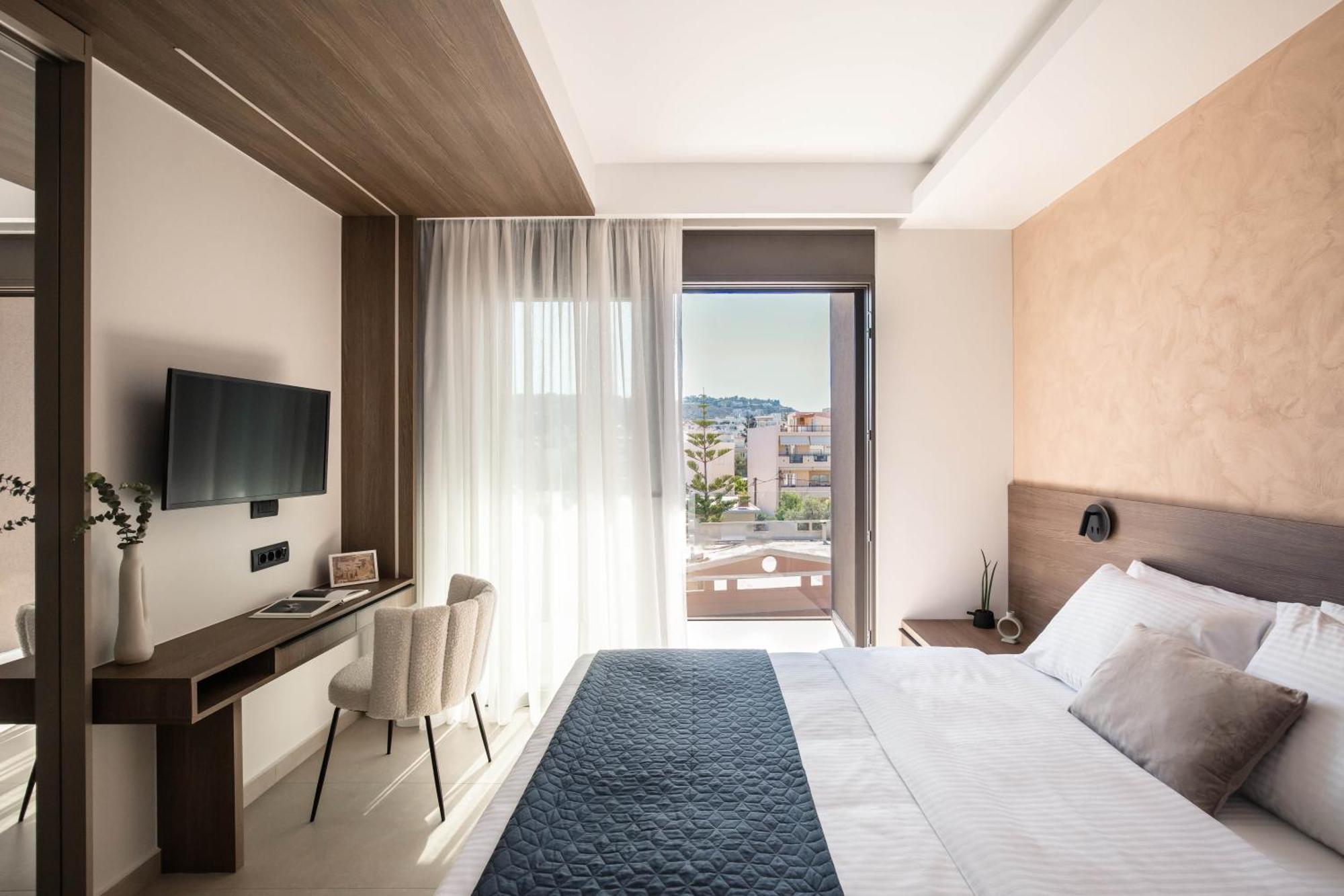 Chania Elegance Suites Chrissi Akti Chania Exterior foto